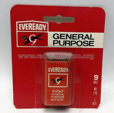 Eveready General Purpose 9V 216BP; UCAR, Union Carbide (ID = 2955068) Power-S