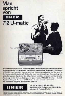 712 U-matic; Uher Werke; München (ID = 363479) R-Player