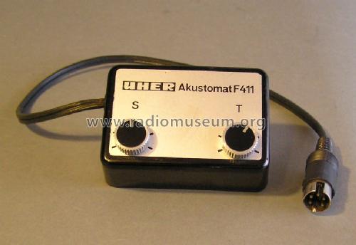 Akustomat F411; Uher Werke; München (ID = 616095) Ampl/Mixer