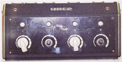 Transistor-Mischpult M153B; Uher Werke; München (ID = 1430309) Ampl/Mixer