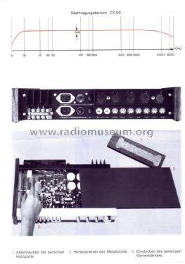 CV140; Uher Werke; München (ID = 1940658) Ampl/Mixer