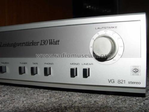 Leistungsverstärker 130 Watt VG 821; Uher Werke; München (ID = 1113936) Ampl/Mixer