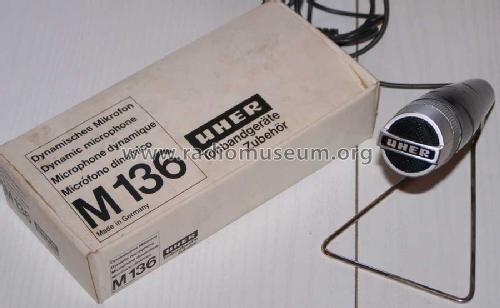 M136; Uher Werke; München (ID = 433080) Microphone/PU