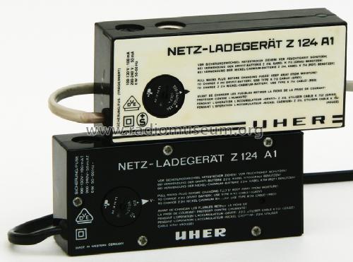 Netzanschluss- und Ladegerät Z124A1; Uher Werke; München (ID = 1133534) Strom-V