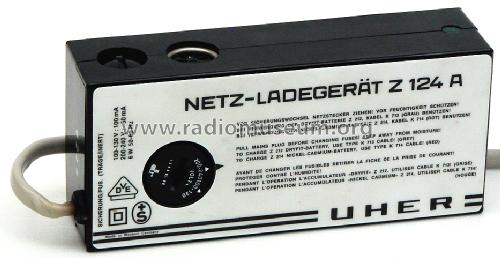 Netz-Ladegerät Z 124 A; Uher Werke; München (ID = 1521700) Power-S