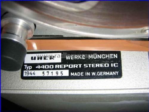 Report Stereo IC 4400; Uher Werke; München (ID = 666240) Enrég.-R