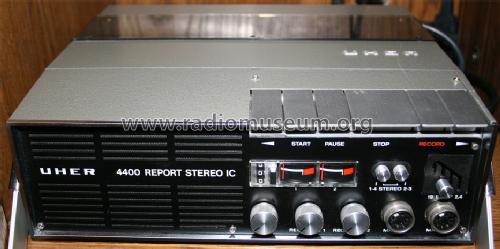 Report Stereo IC 4400; Uher Werke; München (ID = 781244) Enrég.-R