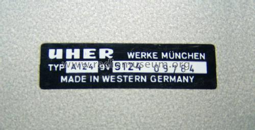 Stereo Mix-500 A124; Uher Werke; München (ID = 631462) Verst/Mix