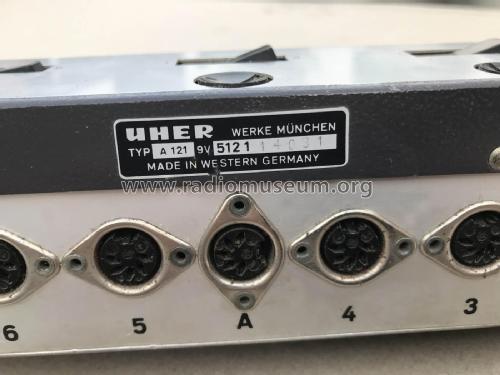 Stereo-Transistor-Mischpult Mix 5 A121; Uher Werke; München (ID = 3064123) Ampl/Mixer