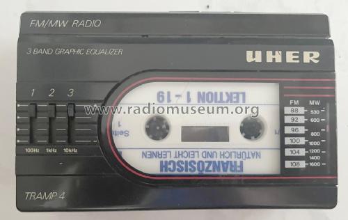 FM/MW Radio Tramp-4; Uher Werke; München (ID = 3019516) Radio