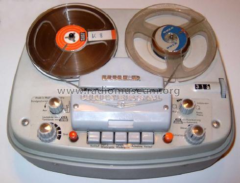 uher, Uher SG631 open reel tape recorder, Don Leman