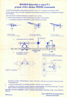 Meteor 1011/15; Újpesti METEOR (ID = 2722195) Antenna