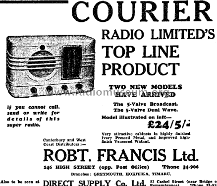 Courier RA ; Ultimate Brand, (ID = 2778935) Radio