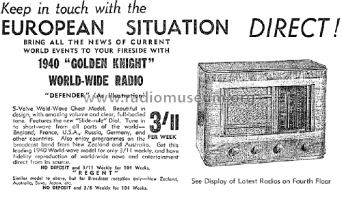 Golden Knight EB Defender ; Golden Knight brand, (ID = 2777870) Radio