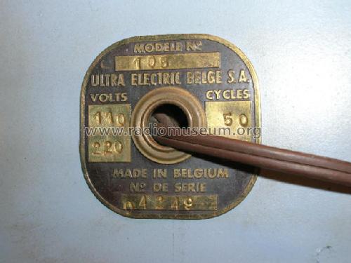 105; Ultra Electric Belge (ID = 1091013) Radio