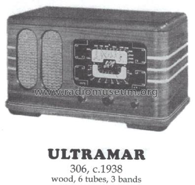 306 ; Ultramar Mfg. Corp. (ID = 1482845) Radio