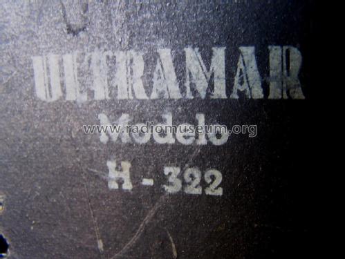 H-322; Ultramar Radio; (ID = 2970435) Radio