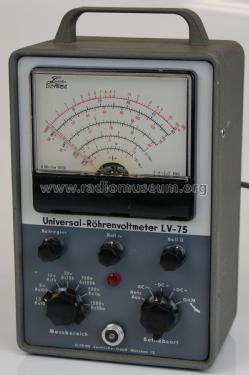 Röhrenvoltmeter LV-75; Ultron-Elektronik (ID = 1929363) Equipment