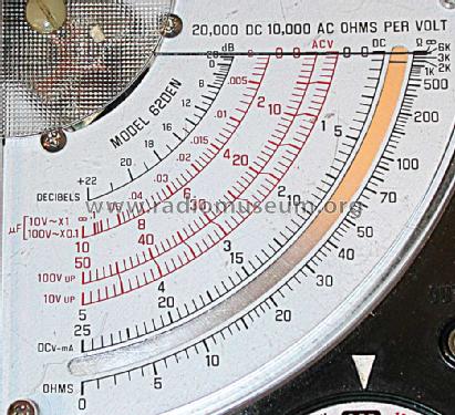 Vielfachmessgerät No. 62DEN; Ultron-Elektronik (ID = 1380500) Equipment