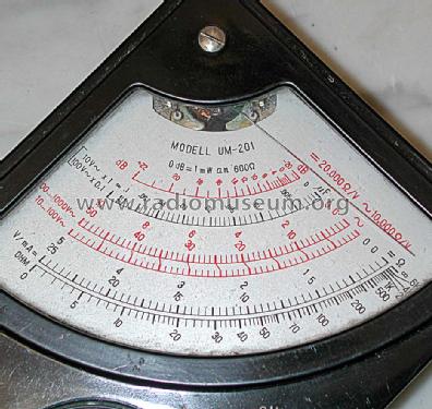 Vielfachmessgerät UM-201; Ultron-Elektronik (ID = 1380470) Equipment