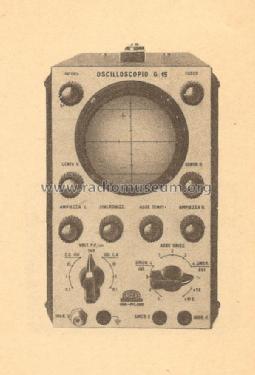 Oscilloscopio G15; Unaohm Start, Ohm, E (ID = 716481) Equipment