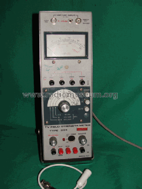 TV Field Strength Meter 593A; Unaohm Start, Ohm, E (ID = 1221442) Equipment