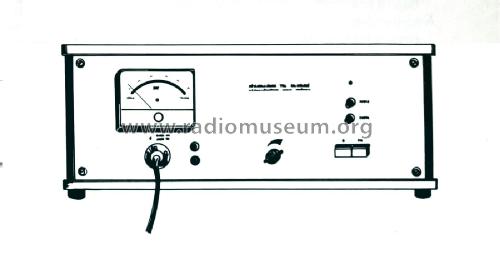 Hochspannungsnetzgerät - Nagyfeszültségű DC Tápegység 4207; Statron, VEB Ostd.; (ID = 2709657) Fuente-Al