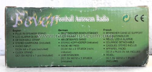 Fover Football Autoscan Radio MS 330084; UNBEKANNTE FIRMA D / (ID = 3089927) Radio