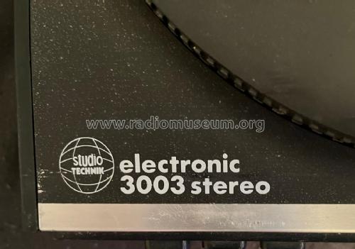 Studio Technik Electronic 3003 stereo; UNBEKANNTE FIRMA D / (ID = 2876629) Radio