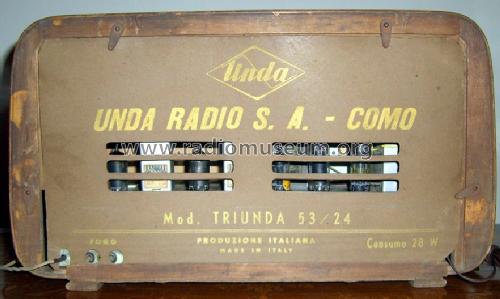 Triunda R53/24; Unda Radio; Como, (ID = 431394) Radio