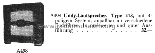 413; Undy-Werke, Pyreia (ID = 2872082) Speaker-P