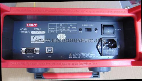 True RMS Digital Multimeter UT803; Uni-T, Uni-Trend (ID = 2546822) Equipment