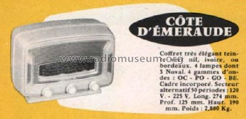 Côte d'Émeraude ; Unic-Radio - voir (ID = 2532888) Radio