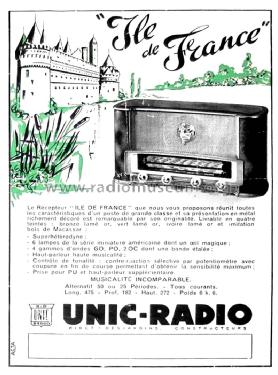 Île de France ; Unic-Radio - voir (ID = 2532854) Radio