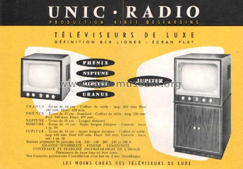 Mercure ; Unic-Radio - voir (ID = 2532899) Fernseh-E