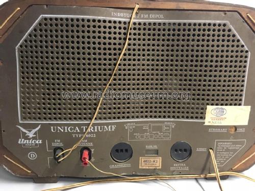 Triumf 6022 ; Unica Radio, Rudolph (ID = 2329775) Radio