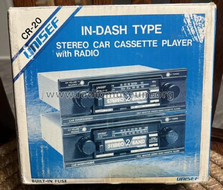 Stereo FM/AM 2Band CR-20V; Unisef; Tokyo (ID = 2839065) Car Radio