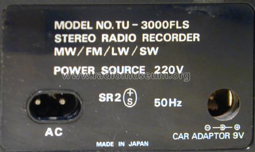 4-Band Stereo-Radio-Cassette-Recorder TU-3000FLS; Unisef; Tokyo (ID = 1167869) Radio