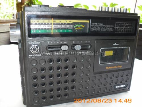 3 Band Radio/Cassette Tape Recorder TU-802; Unisef; Tokyo (ID = 1292226) Radio