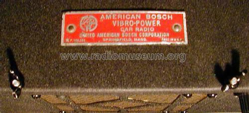 79 Vibro-Power ; United American (ID = 645214) Car Radio