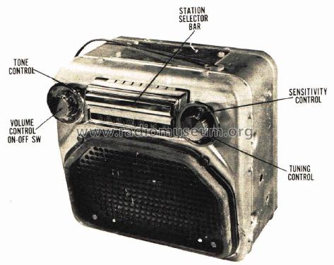 Packard 416394; United Motors (ID = 2957002) Car Radio