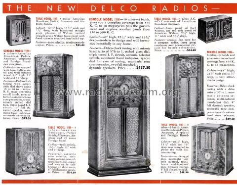 Delco 1101; United Motors (ID = 1520122) Radio