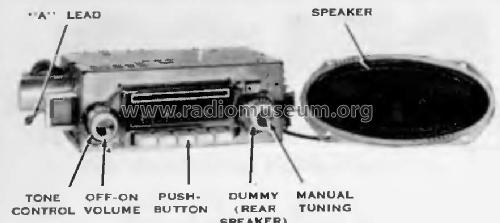 Delco AC-2906 Studebaker-Packard; United Motors (ID = 137163) Car Radio