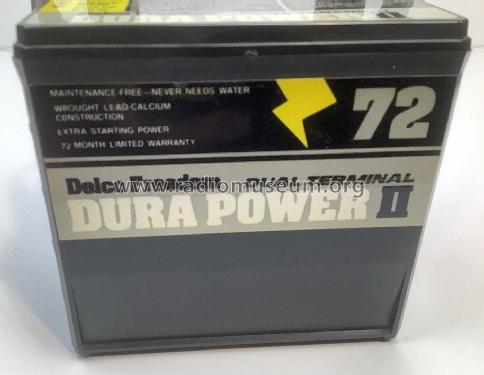 Delco Freedom Dura Power II Dual Terminal 70DT-72; United Motors (ID = 2943238) Radio