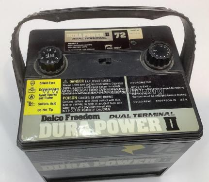 Delco Freedom Dura Power II Dual Terminal 70DT-72; United Motors (ID = 2943240) Radio