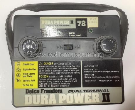 Delco Freedom Dura Power II Dual Terminal 70DT-72; United Motors (ID = 2943241) Radio