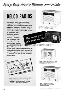 Delco R-1230; United Motors (ID = 1141988) Radio