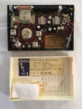 Transistor Eight 801-T; United Royal Radio & (ID = 2243519) Radio
