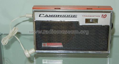 Cambridge Allegro Transistor 10 1001; United Royal Radio & (ID = 2921382) Radio