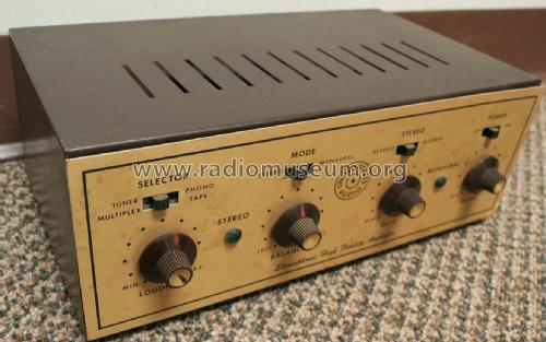 Stereophonic High Fidelity Amplifier ; United States Audio (ID = 2009849) Ampl/Mixer